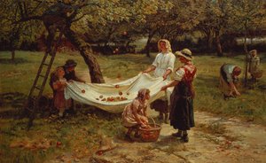 Zbieracze jabłek, 1880